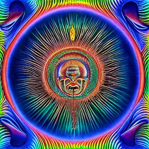 Image similar to Tool Album Art, Alex Grey