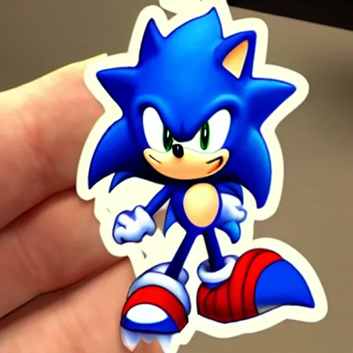 Embodiment of Hope — Super Sonic Sticker by Sandro on Dribbble