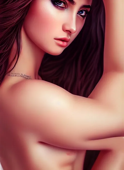 Image similar to a gorgeous greek female photo, professionally retouched, soft lighting, realistic, smooth face, full body shot, torso, dress, perfect eyes, sharp focus on eyes, 8 k, high definition, insanely detailed, intricate, elegant, art by artgerm and jason chan