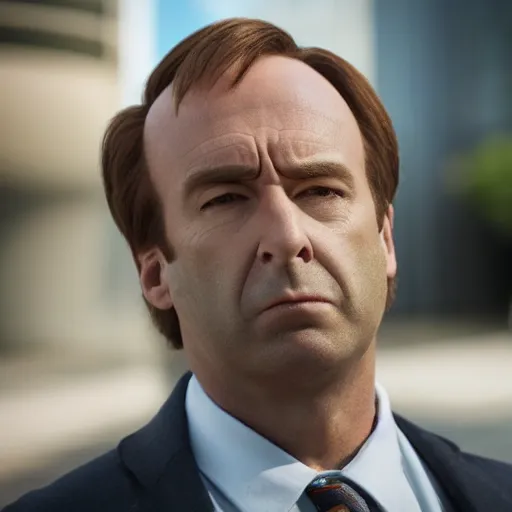 Image similar to super high quality saul goodman, realistic photorealistic high-resolution saul Goodman, very saul goodman, high def, saul, saul Goodman, better call saul, better call saul Goodman, 8k, 4k, professional, depth of field, sigma art 85mm f1.4, large sensor dslr, professional photo, saul goodman, very very saul goodman