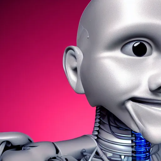 Image similar to will ai eventually kill human? smile if yes, frown if no