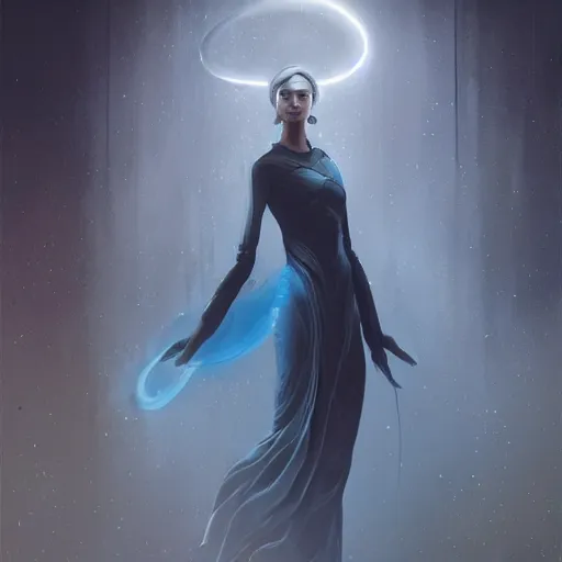 Prompt: realistic character concept of meeseeks, elegant pose, scifi, illustration, slender symmetrical face and body, artstation, cinematic lighting, hyperdetailed, cgsociety, 8 k, high resolution, inpirate by charlie bowater, tom bagshaw, insanely detailed and intricate, beautiful, elegant, golden ratio, dark fractal background, vfx, art deco, postprocessing