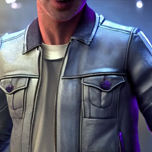 Image similar to minion in ryan gosling jacket from drive, unreal engine, ray tracing, detailed illustration, full hd, 4 k, realistic, highly detailed