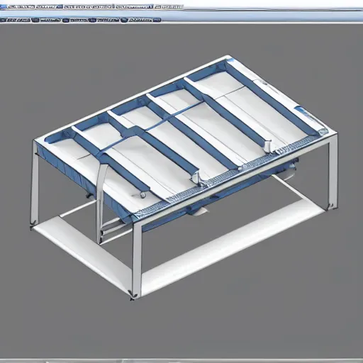 Image similar to 3 d cad model of a unique salt filtration design