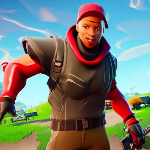 Image similar to elon. usk as a fortnite character