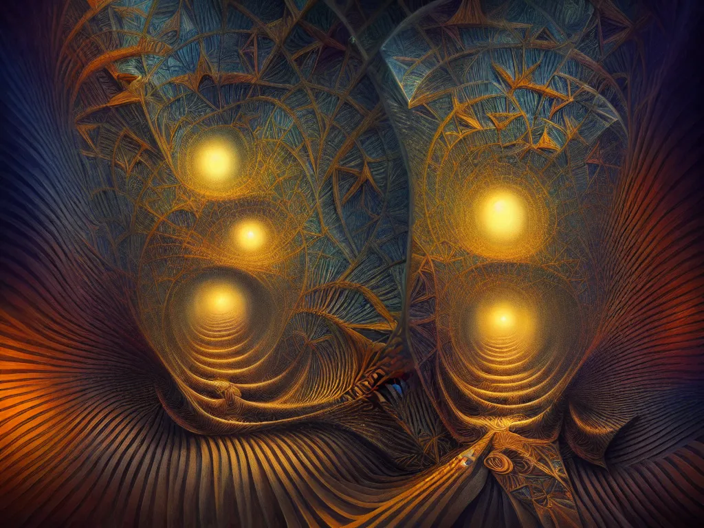 Image similar to highly detailed photo of fractal, trending on deviantart, neo surrealism, sharp focus, 4 k, a lot of little details, octane, masterpiece, art by remedios varo