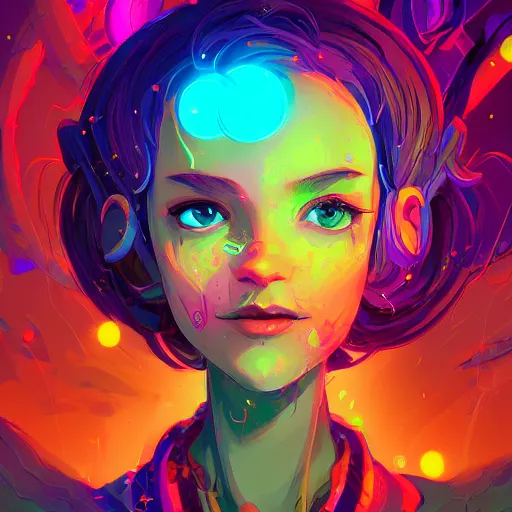 Image similar to skill magic deepdream radiating a glowing aura stuff loot legends stylized digital illustration video game icon artstation lois van baarle, ilya kuvshinov, rossdraws,