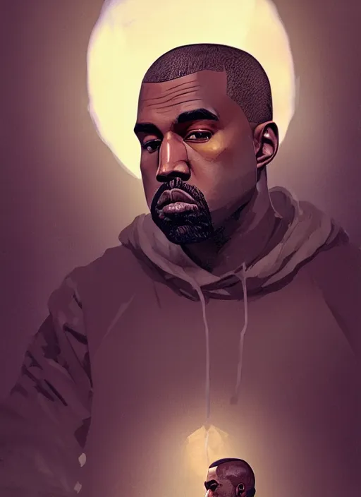 Prompt: highly detailed portrait kanye west posing! gta v stephen bliss unreal engine fantasy art by greg rutkowski loish rhads ferdinand knab makoto shinkai lois van baarle ilya kuvshinov rossdraws tom bagshaw global illumination radiant light detailed intricate environment