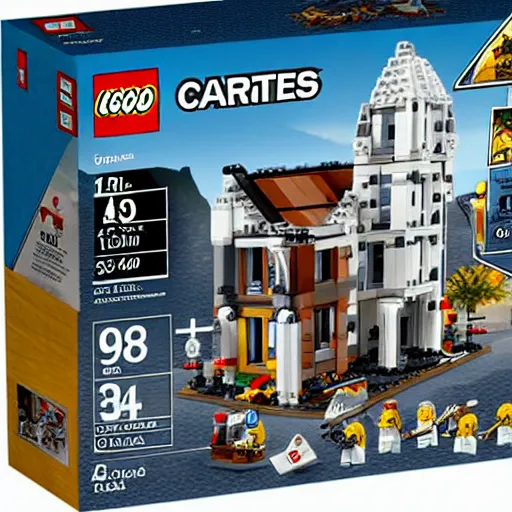 Image similar to among us official Lego set