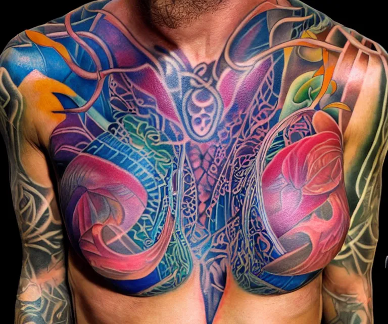 roman abrego tattoos  Biomechanik tattoo Biomechanical arm tattoo  Körperkunst tattoos
