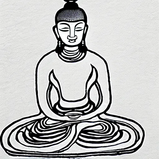 Image similar to zen, ink