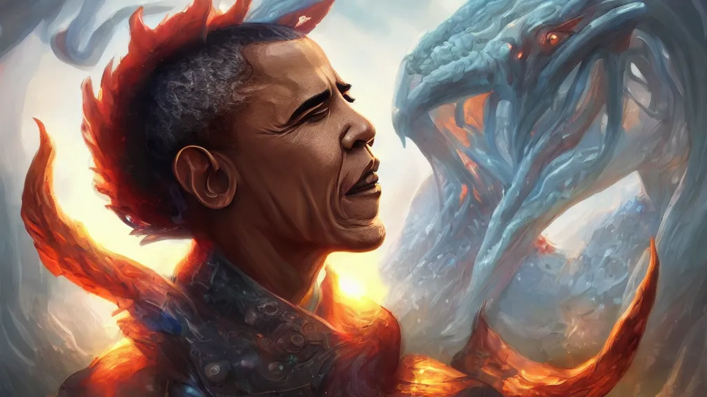 Prompt: obama, fantasy artwork, award winning, very very very very very very very beautiful, artstation