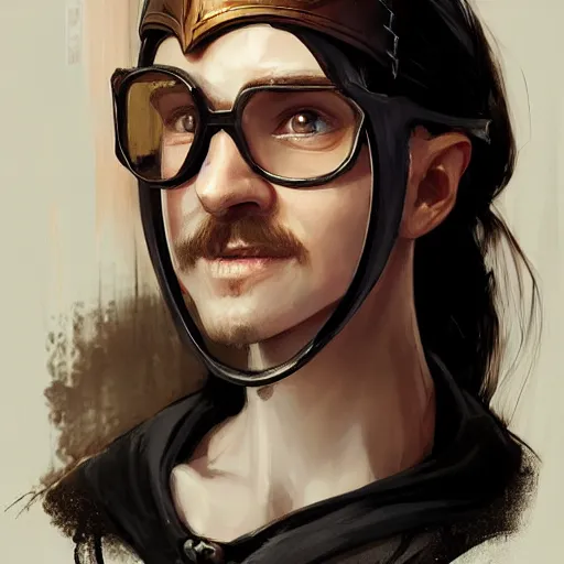 Image similar to gordon freeman as an attractive young smiling woman dressed as a knight, face portrait, hd shot, digital portrait, beautiful, fantasy art, artstation, comic style, by artgerm, guy denning, jakub rozalski, magali villeneuve and charlie bowater