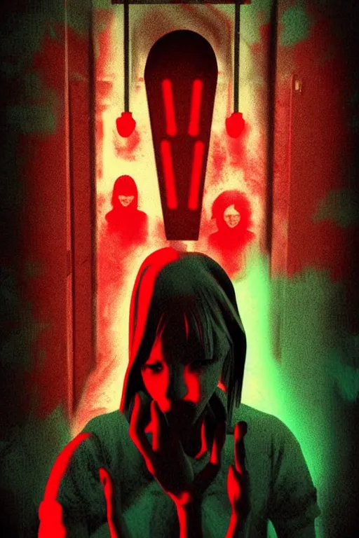 Prompt: silent hill reincarnation. pop art, no duplicate image, glowing lights, ultra details, digital painting, artstation, concept art, smooth, sharp focus, illustration, intecrate details, art by richard hamilton and mimmo rottela, pixels art by paul robertson