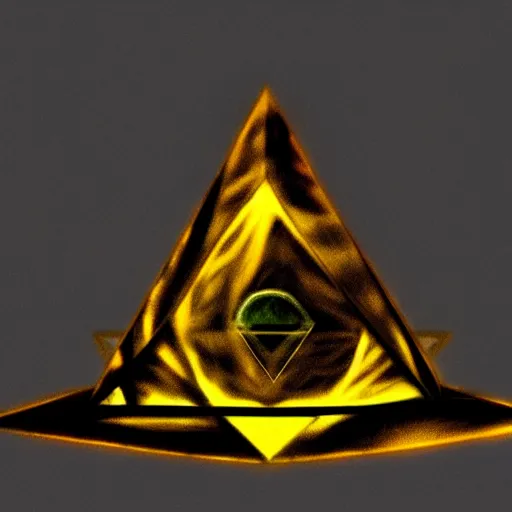 Image similar to Photorealistic Bill Cipher