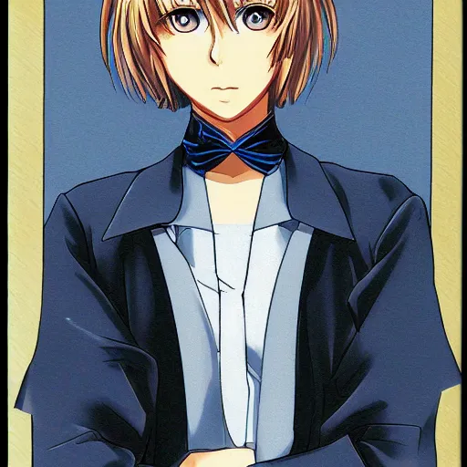 Image similar to portrait of arcueid brunestud from tsukihime, detailed concept art, intricate, beautiful