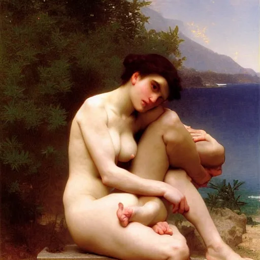 Image similar to artwork by bouguereau, high resolution