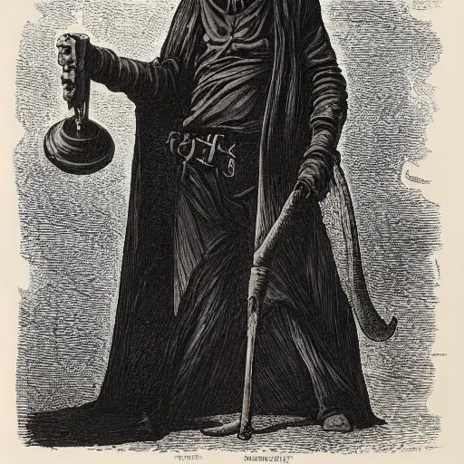 Prompt: plague doctor by joseph clement coll