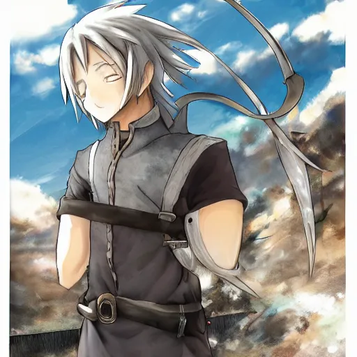 Image similar to anime blacksmith