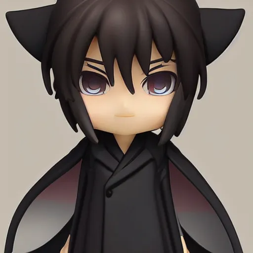 Prompt: face detailing wizard in the style of matte painting nendoroid and chibi, eyes in the style of nendoroid, middle close up, Julian ope, flat shading, 2D illustration, Swiss modernizm, ukiyoe style, pixer, no shading, no gradient, no shadow