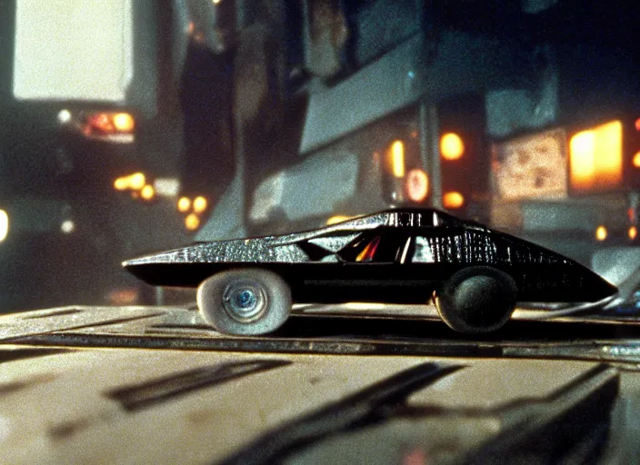 Image similar to vehicle from the 1992 science fiction film Blade Runner