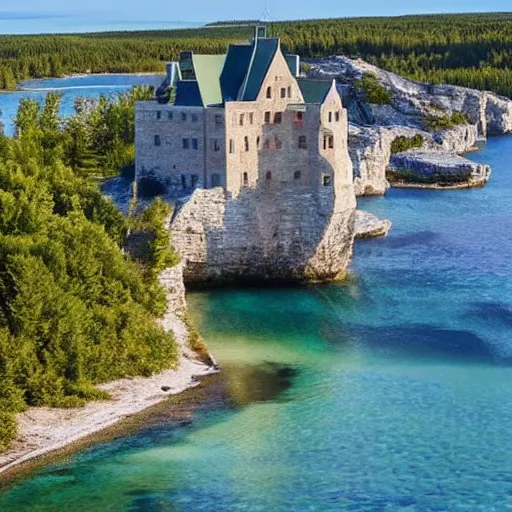 Image similar to castle in the bruce peninsula