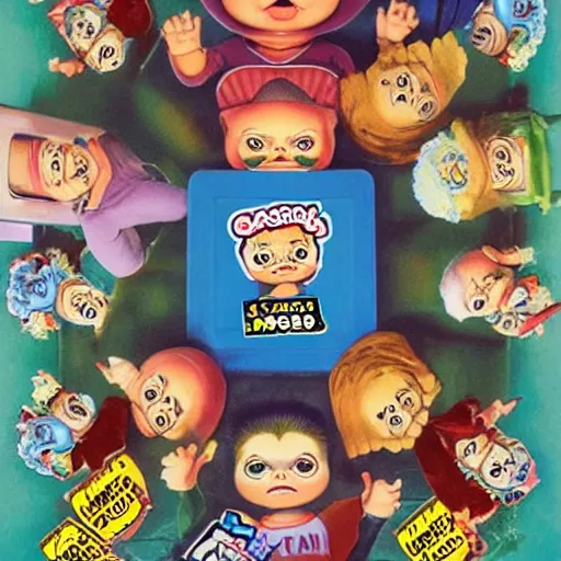 Image similar to Garbage Pail Kids