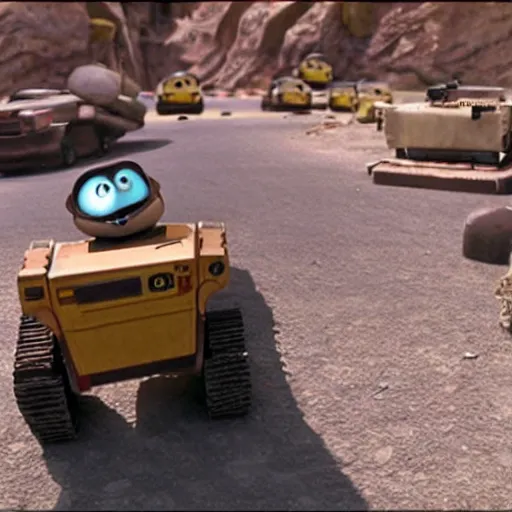 Image similar to still of xavi hernandez in wall • e ( 2 0 0 8 )