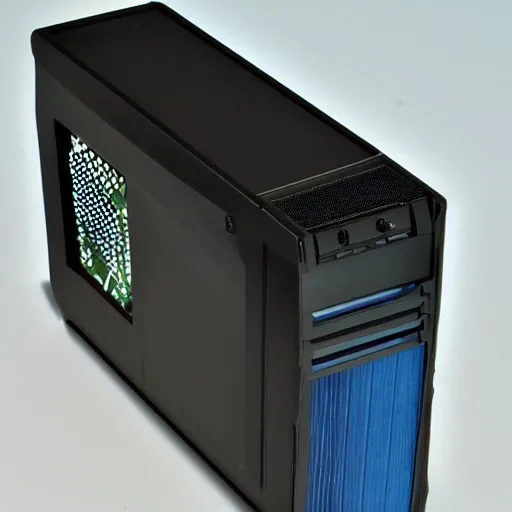 Prompt: nvidia 1 9 9 0 graphic card case