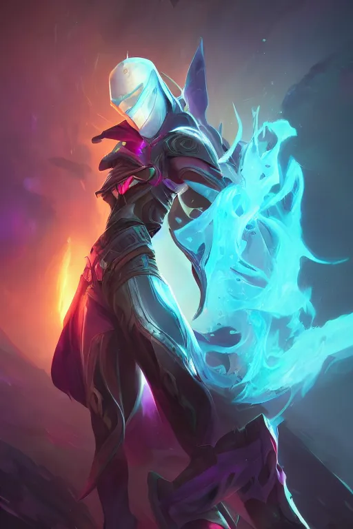 jhin league of legends wild rift hero champions arcane | Stable Diffusion