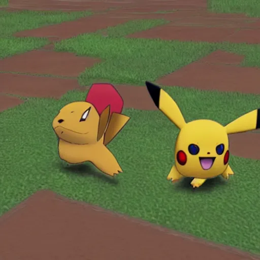 Prompt: new! pokemon that doesn't! exist, 3 d rendered