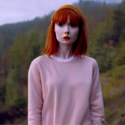 Image similar to a still of Karen Gillan in Twin Peaks (1990)