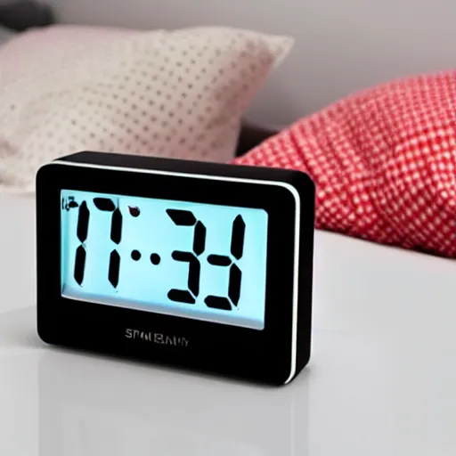 Image similar to an led alarm clock that can show anything