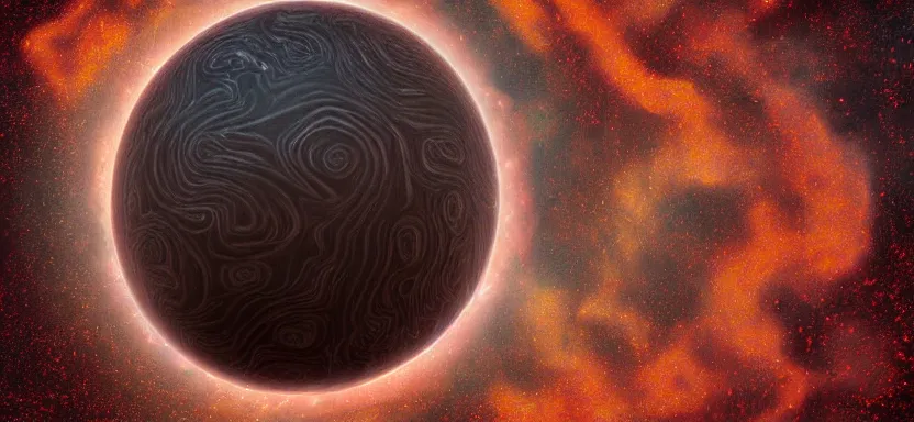Image similar to 2 0 - sided planet, digital art, extreme detail
