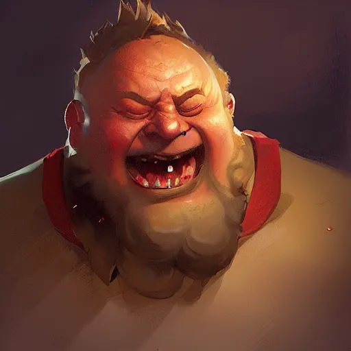 Image similar to gragas by greg rutkowski