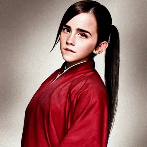 Image similar to an airbender that looks like emma watson