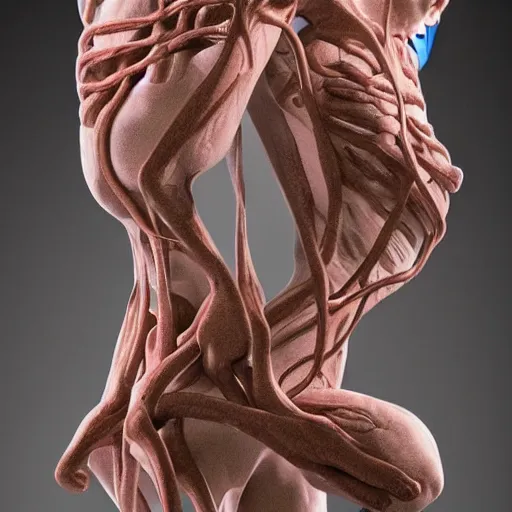 Image similar to dmt bodies. Mesh of human figures intertwined. earthen colors. Beautiful, realistic, extremely anatomical marble sculptures. Disturbing scene. Circulatory system. Respiratory system. Digestive system. Nervous system. Tangled human forms. A sea of bodies sculpted by August Rodine.