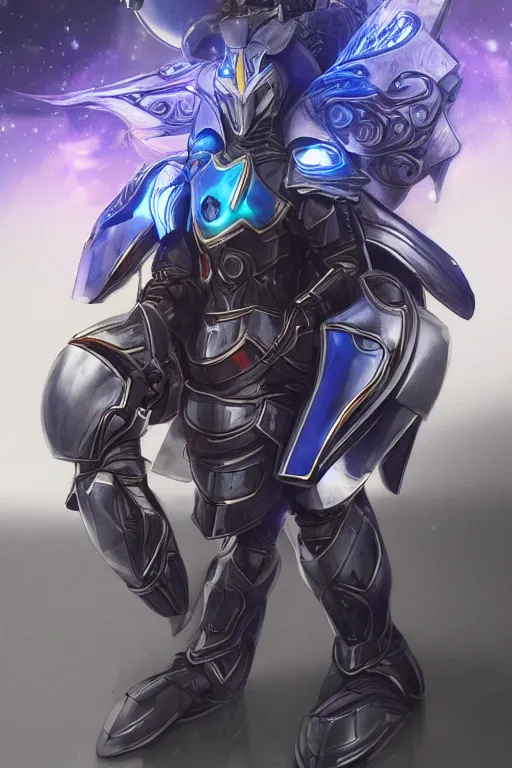 Image similar to helmet armor guardian destiny in witch queen illumination ray tracing hdr fanart arstation by sung choi robot ninja mask and eric pfeiffer and gabriel garza and casper konefal