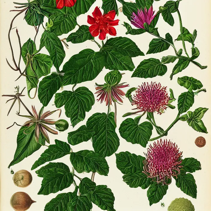 Image similar to botanical illustration