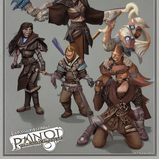 Image similar to lconic Character illustration by Wayne Reynolds for Paizo Pathfinder RPG