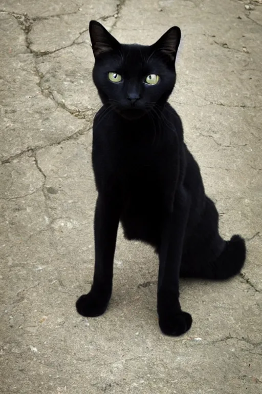 Image similar to photo of a black bombay cat