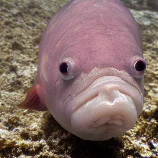 Image similar to blobfish gigachad