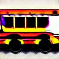 Image similar to a bus