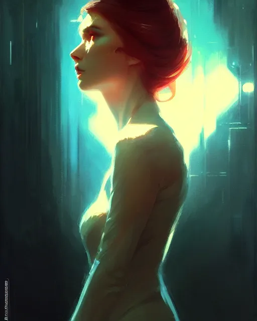 Prompt: masterpiece concept art, a beautiful highly detailed sci - fi lady on wheelchair, extremly emotional, crazy, cinematic moody colors, realistic shaded lighting poster by ilya kuvshinov, magali villeneuve, artgerm, jeremy lipkin and michael garmash and rob rey,