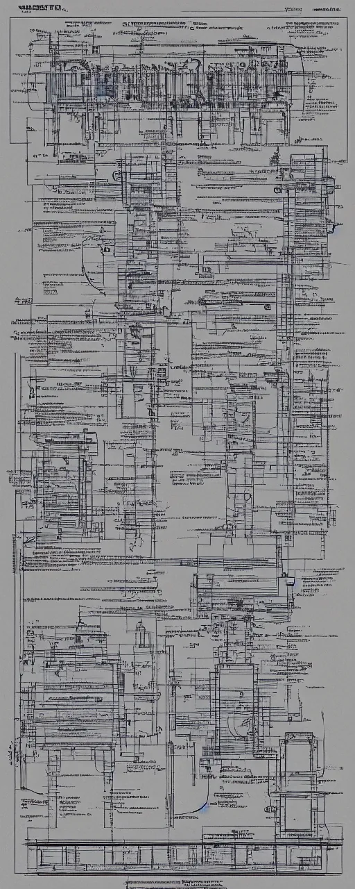 Image similar to blueprints for a time machine, extremely detailed, realistic information, legible text in english bold style, clear type