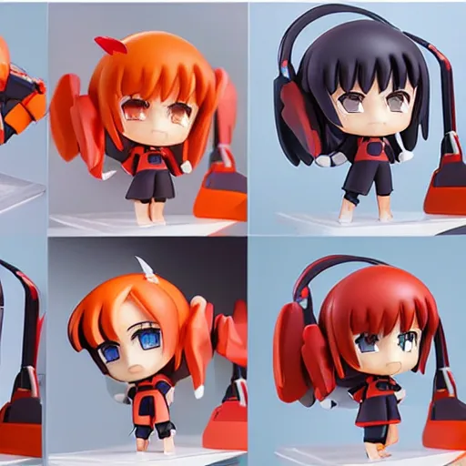 Prompt: high quality portrait flat matte painting of cute EVANGELION in the style of nendoroid and toon , flat anime style, thick painting, medium close-up