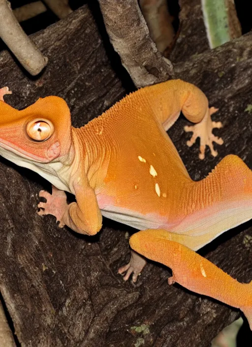 Image similar to crested gecko