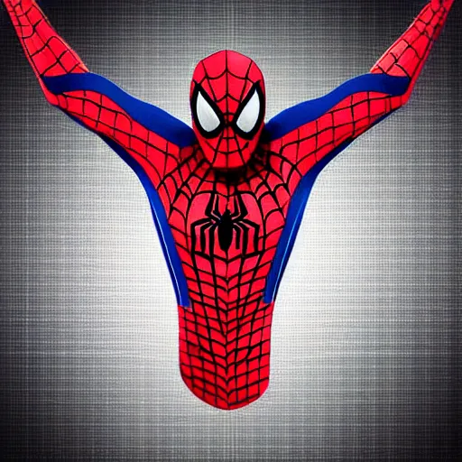 Image similar to spider man costume texture, seamless, material, high contrast colors, sharp, focused