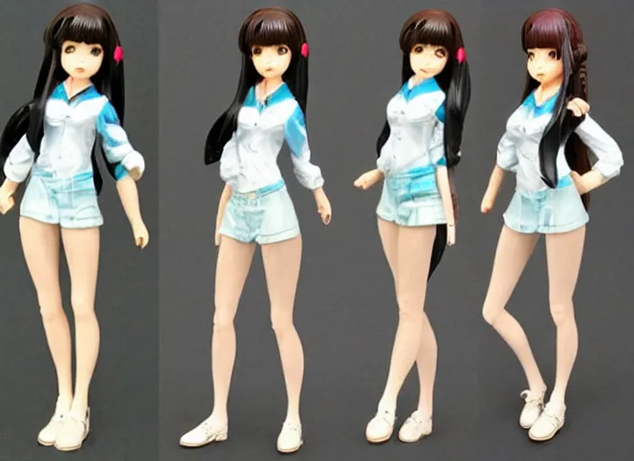 Image similar to eBay, Full body, 80mm resin figure of Asian school girls