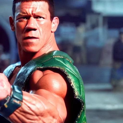 Prompt: john cena as jagi in fist of the north star, 4 k